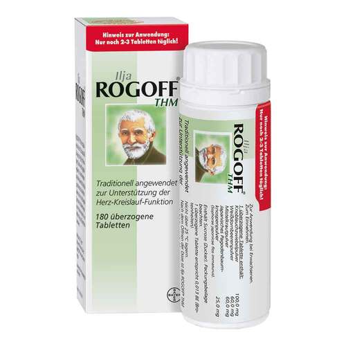 Abbildung: Ilja Rogoff Thm überzogene Tabletten Überzogene Tabletten, 180 St PZN 08904132
