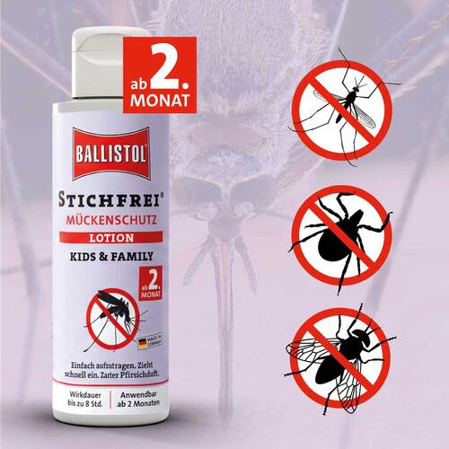 Ballistol Stichfrei Mückenschutz Lotion Kids & Family - 4