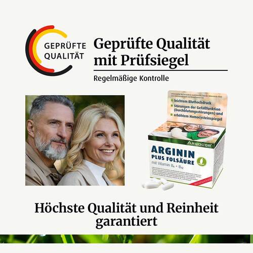 Arginin Plus Fols&auml;ure Kapseln - 4