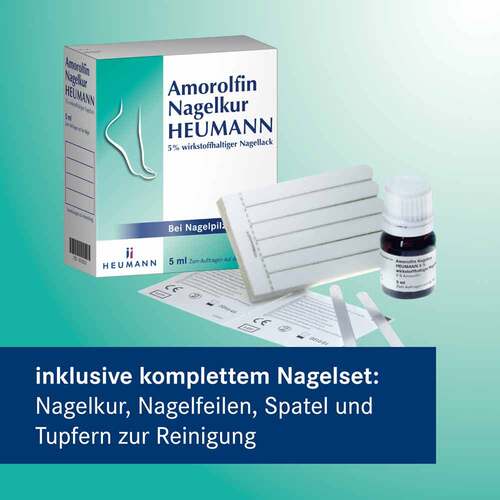 Amorolfin Nagelkur HEUMANN 5 % wirkstoffhaltiger Nagellack - 6
