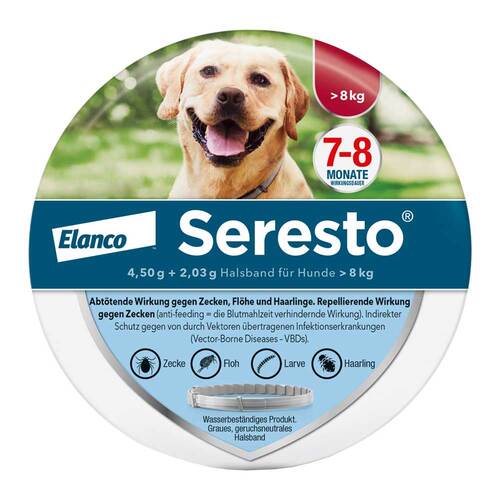 Seresto Halsband f&uuml;r gro&szlig;e Hunde &uuml;ber 8 kg - 1