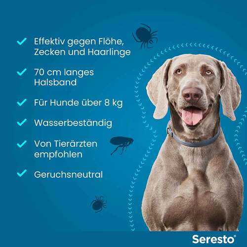 Seresto Halsband f&uuml;r gro&szlig;e Hunde &uuml;ber 8 kg - 6