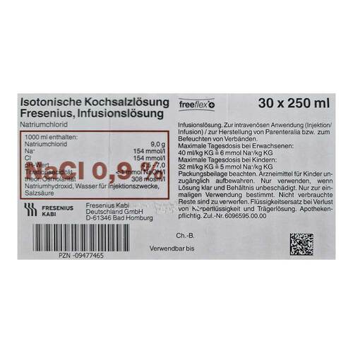 Isotonische Kochsalzlösung Fresenius freeflex + - 2