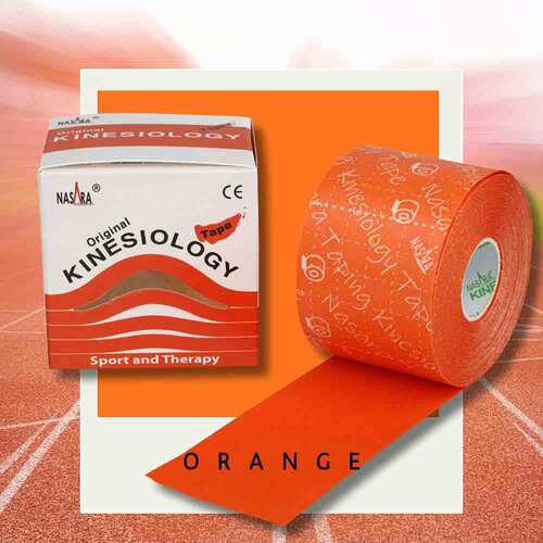 Kinesiologie Tape 5 cm x 5 m orange - 2