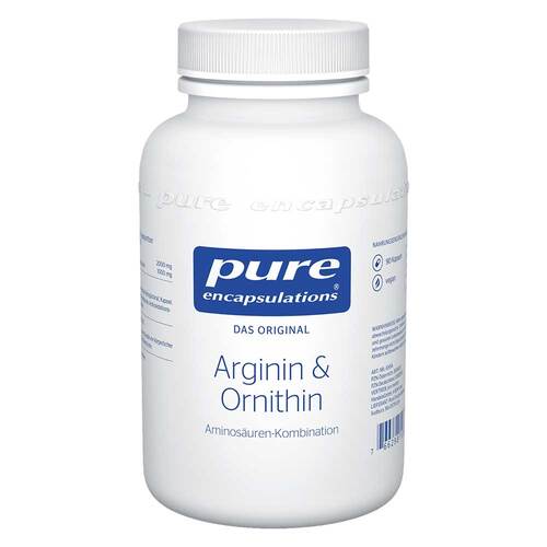 Pure Encapsulations Arginin + Ornithin Kapseln - 1