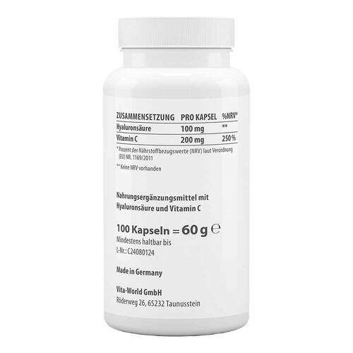 Hyaluronsäure 100 mg Kapseln - 2