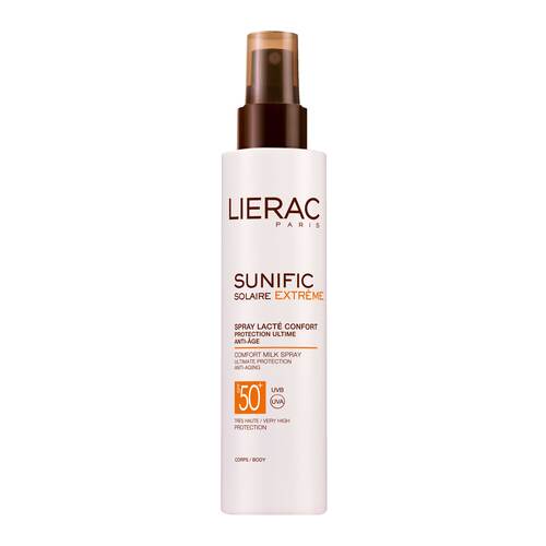 Abbildung: Lierac Sunific LSF50 Körper Spray Creme, 150 ml PZN 09675248