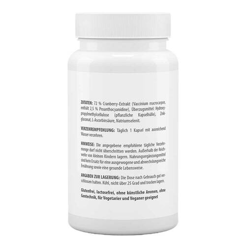 Cranberry Vitamin C + Selen + Zink Kapseln - 2