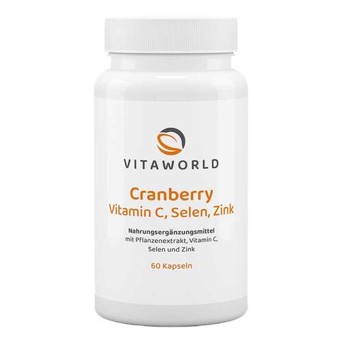 Cranberry Vitamin C + Selen + Zink Kapseln - 3