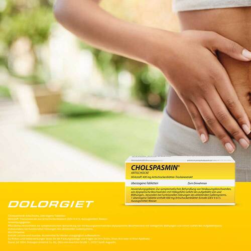 Cholspasmin Artischocke überzogene Tabletten - 2