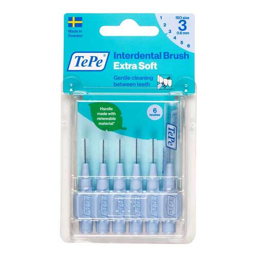 Tepe Interdentalb&uuml;rste x-weich 0,6mm - 1