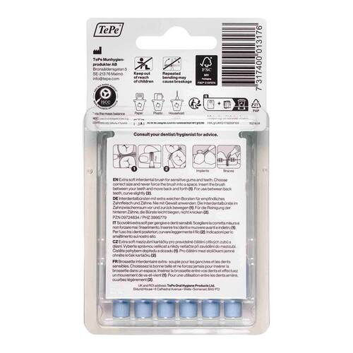 Tepe Interdentalb&uuml;rste x-weich 0,6mm - 2
