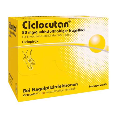 PZN 09758276 Wirkstoffhaltiger Nagellack, 3 g