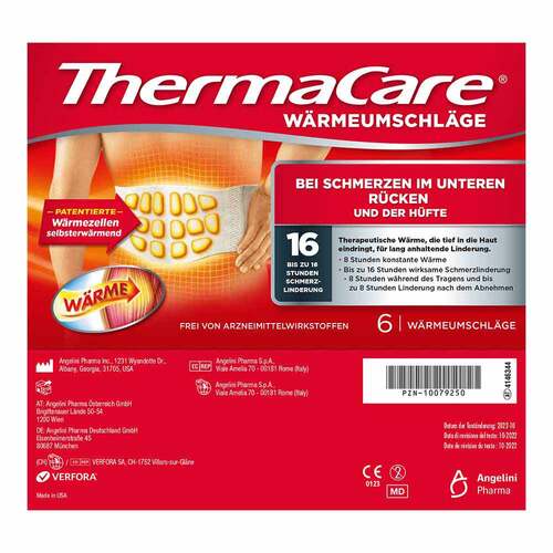 Thermacare R&uuml;ckenumschl&auml;ge S-XL zur Schmerzlinderung - 2