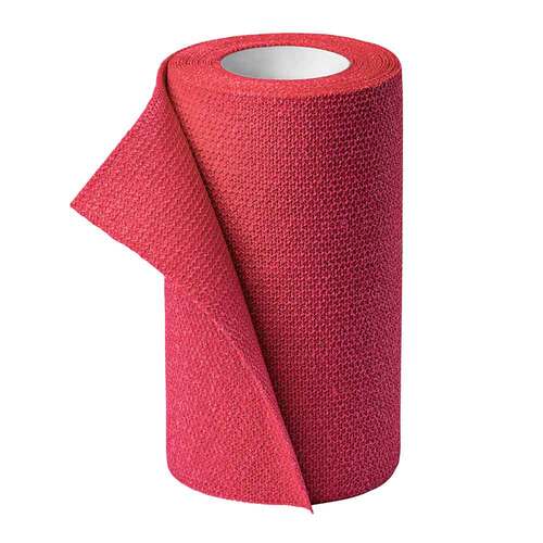 Idealast-haft color Binde 10 cm x 4 m rot - 2