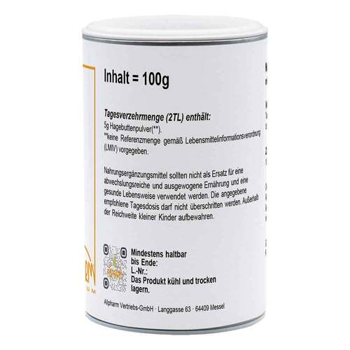Hagebutten Pulver Premium Allpharm - 3