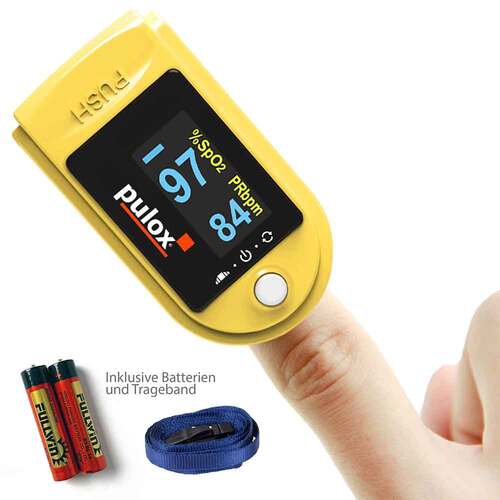 Pulox PO-200 Pulsoximeter gelb - 6