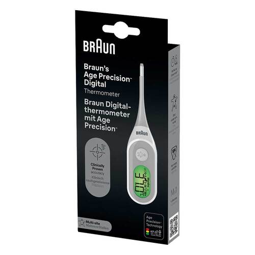 Braun Digital Thermometer Prt 2000 Age Precision - 1