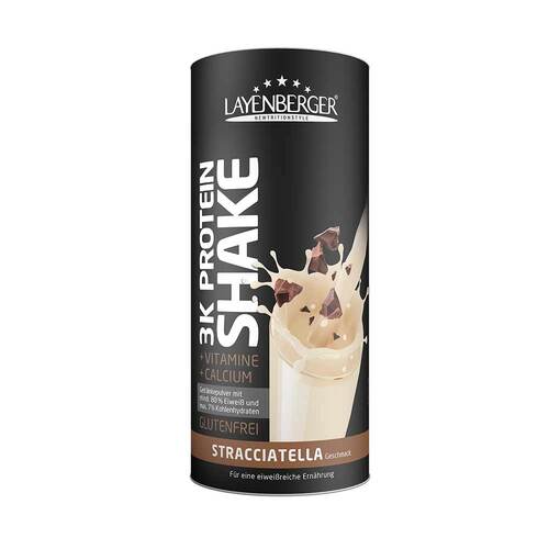 Abbildung: Layenberger LowCarb.one 3K Protein Shake Stracciatella Pulver, 360 g PZN 10188364