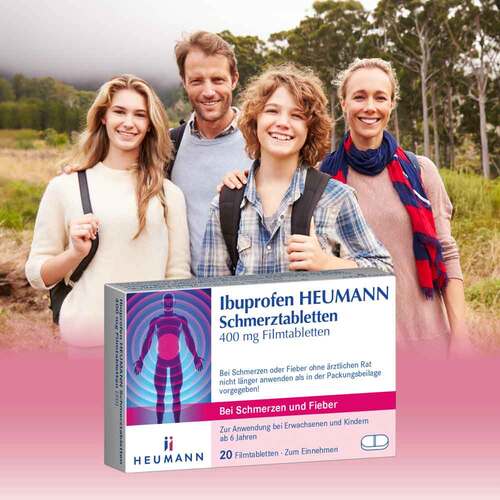 Ibuprofen HEUMANN Schmerztabletten 400 mg - 2