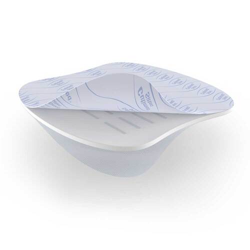 Cutimed Siltec Plus Schaumverband 20x20 cm haftend - 2