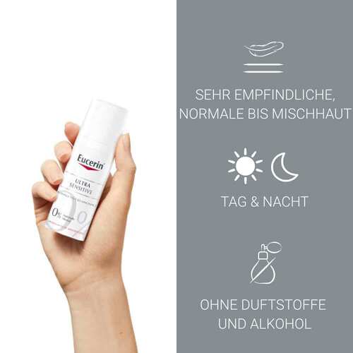 Eucerin UltraSensitive Beruhigende Pflege f&uuml;r normale bis Mischhaut - 3