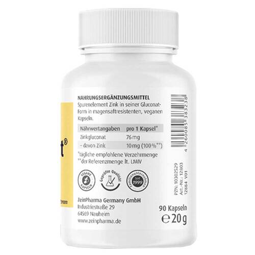 Zinkonat Kapseln 10 mg Zinkgluconat - 3