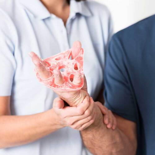 Thera Band Hand Xtrainer rot - 4