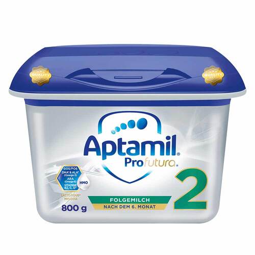 Abbildung: Aptamil Profutura 2 Folgemilch nach d.6.Monat Pulver Pulver, 800 g PZN 10320935