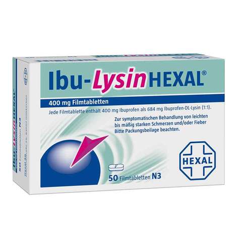 Ibu-Lysin Hexal 400 mg Filmtabletten - 2