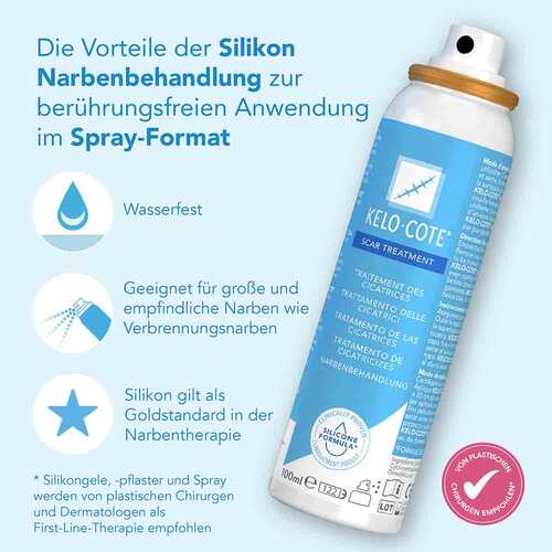 Kelo-cote Spray Silikonspray z.Behandlung v.Narben - 2