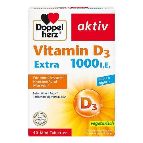 Doppelherz Vitamin D 1.000 I.E. extra Tabletten - 1
