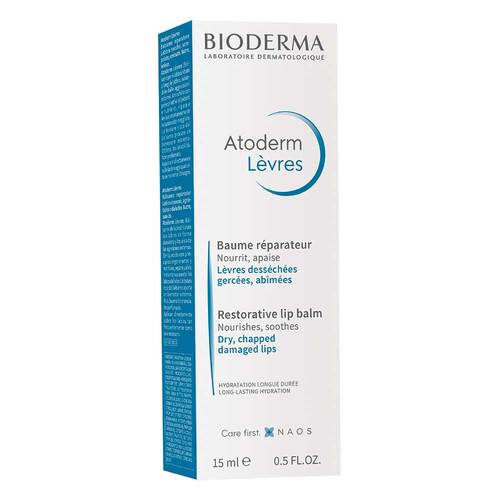 Bioderma Atoderm Levres Baume Lippenbalsam f&uuml;r risssige und sehr trockene Lippen - 3