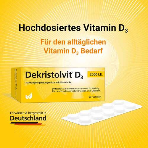 Dekristolvit D3 2.000 I.E. Tabletten - 2