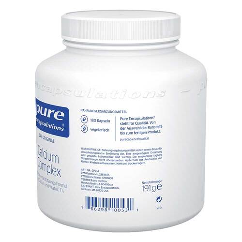 Pure Encapsulations Calcium Complex Kapseln - 2