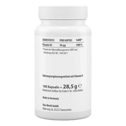 Vitamin D3 2000 I.E. Kapseln - 2