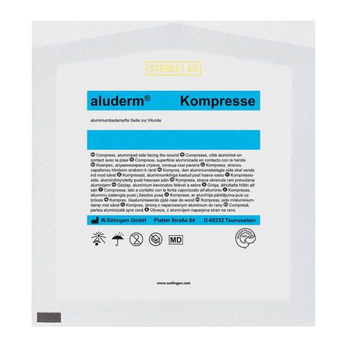 Aluderm Kompresse 7,5x7,5 cm - 1