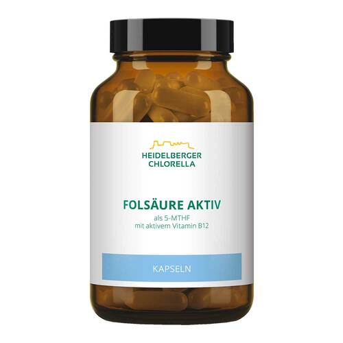 Fols&auml;ure Aktiv plus Vitamin B12 aktiv Kapseln - 1