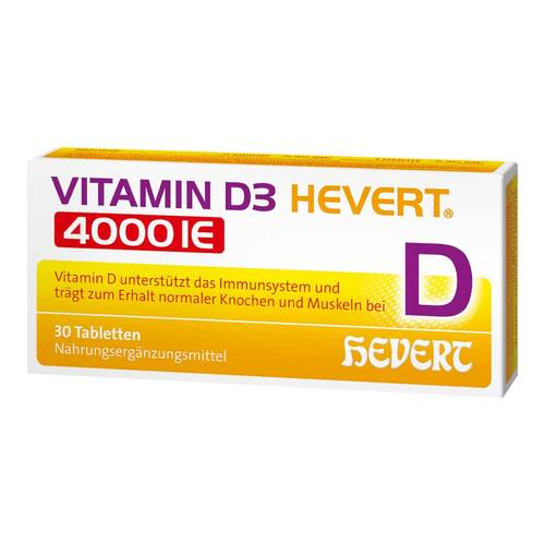 Vitamin D3 Hevert 4.000 I.E. Tabletten - 1