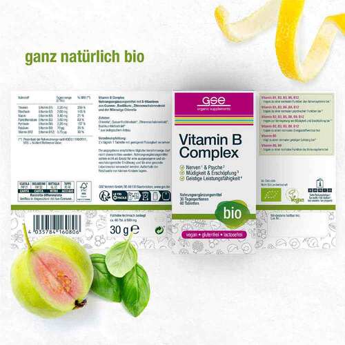 Vitamin B complex Bio Tabletten - 2