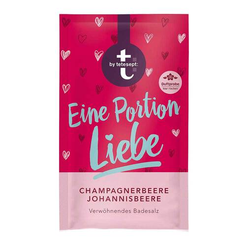 t by tetesept Badesalz Eine Portion Liebe - 1