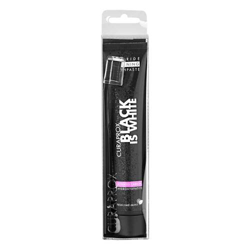 Curaprox Black is White Kohlezahnpasta und Bürste - 2