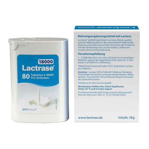 Lactrase 18.000 FCC Tabletten im Spender Doppelpackung - 2