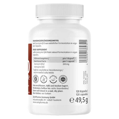 Coenzym Q10 Forte 200 mg Kapseln - 3