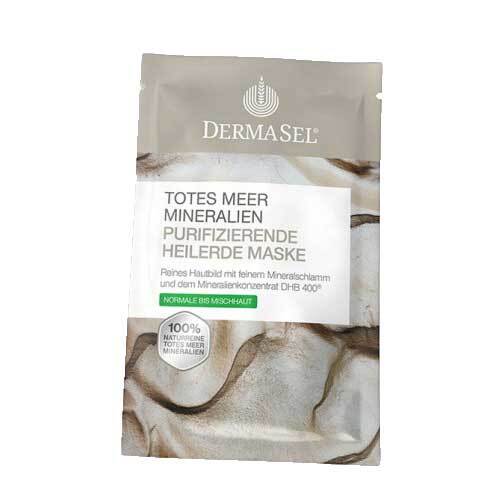 Abbildung: Dermasel Spa Totes Meer Purifizierende Heilerde Maske Gesichtsmaske, 12 ml PZN 11340236