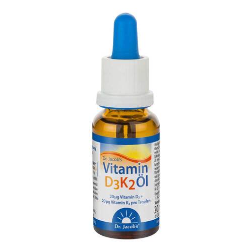 Vitamin D3 K2 &Ouml;l Dr. Jacobs Tropfen - 1