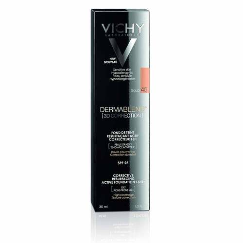 Vichy Dermablend 3D Correction Make-Up 45 Gold - 2