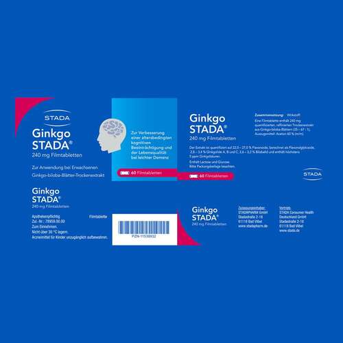 Ginkgo STADA® 240 mg Filmtabletten - 5