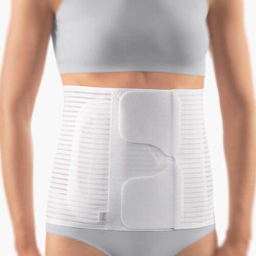 Bort Narbenbruch-Bandage 26 cm Gr&ouml;&szlig;e 2 wei&szlig; - 2