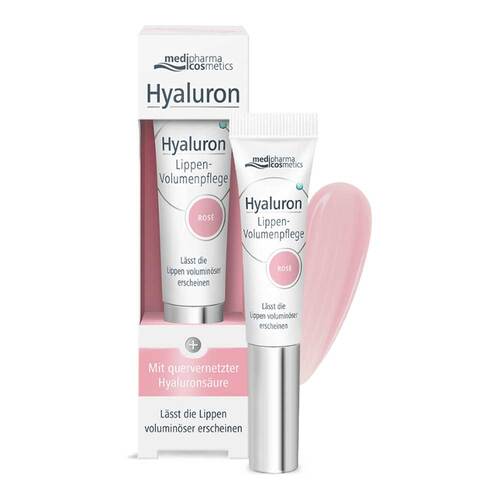 Hyaluron Lippen-Volumenpflege Balsam rosé - 2